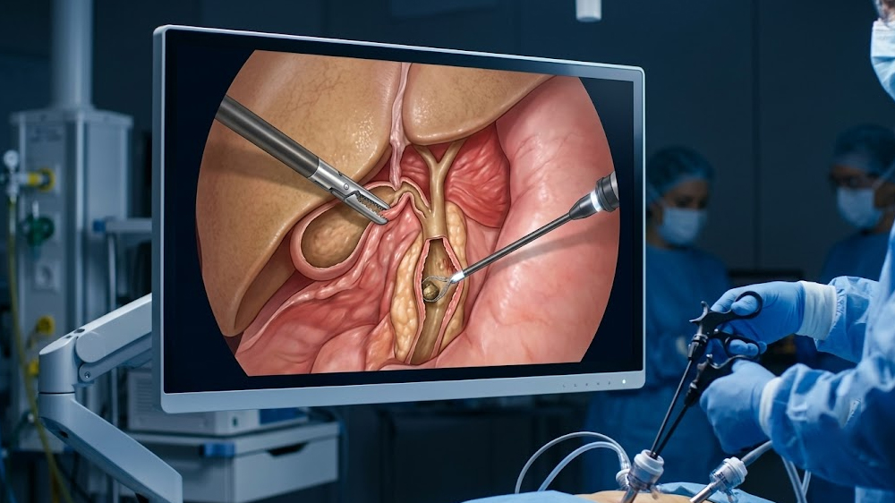Laparoscopic CBD Exploration